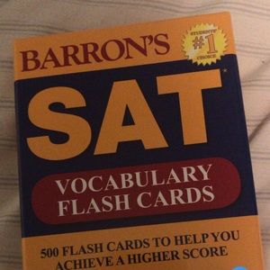 SAT vocabulary flash cards
